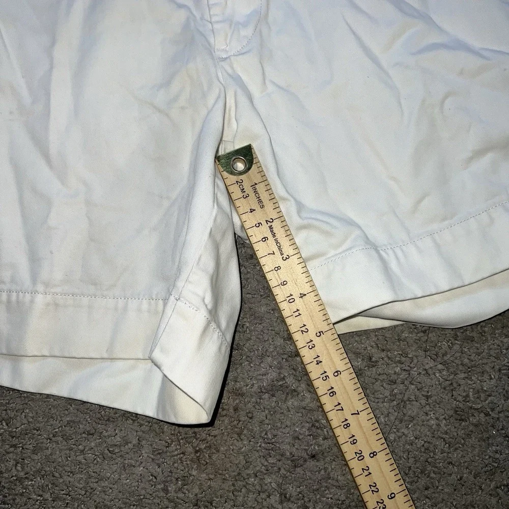 Vintage Polo Ralph Lauren White Shorts Men's 30 Preppy Golf
